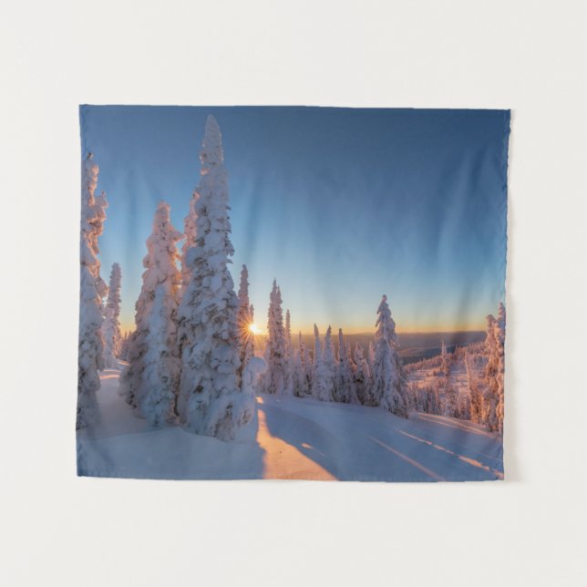 Tapiz Pescado blanco, Montana (Anverso (horizontal))