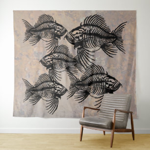 Tapiz Pescado fósil