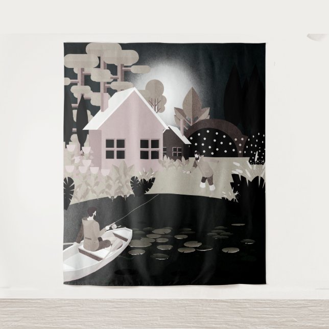 Tapiz Pescadores (Anverso)