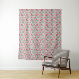 Tapiz Pétalos de Blush Meadow en Flor