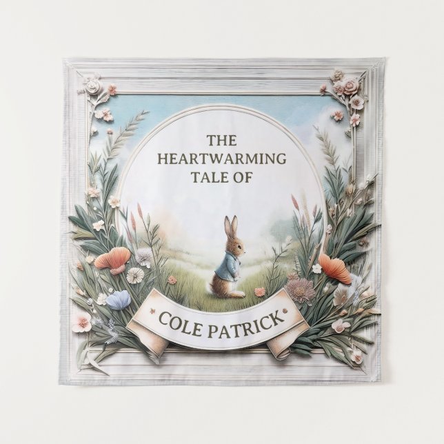 Tapiz Peter Rabbit en el Jardín (Anverso)