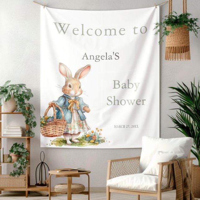 Tapiz Peter Rabbit Sweet Bunny Chica Baby Shower (Subido por el creador)