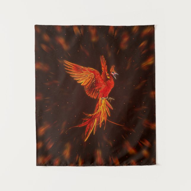 Tapiz Phoenix Rising - # 1 (Anverso)