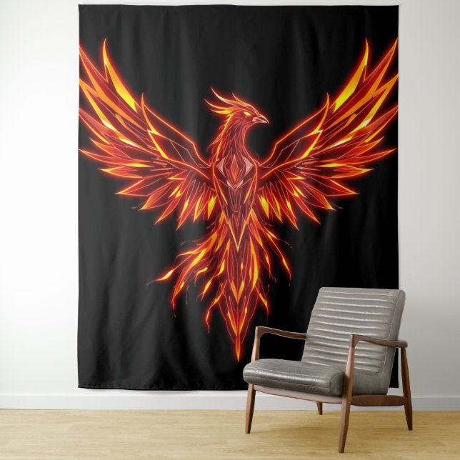 Tapiz „Phönix – Aus der Asche geboren“ (In situ)