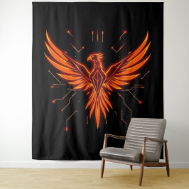 Tapiz „Phönix – Aus der Asche geboren“