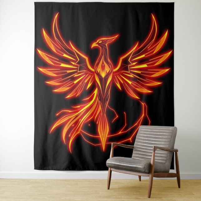 Tapiz „Phönix – Aus der Asche geboren“ (In situ)