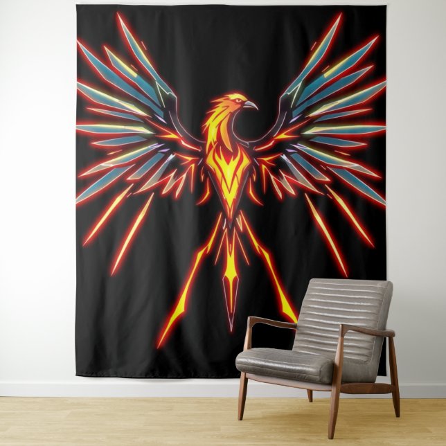 Tapiz „Phönix – Aus der Asche geboren“ (In situ)