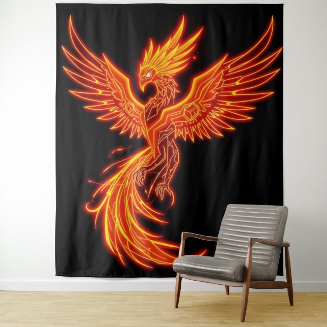 Tapiz „Phönix – Aus der Asche geboren“ (In situ)