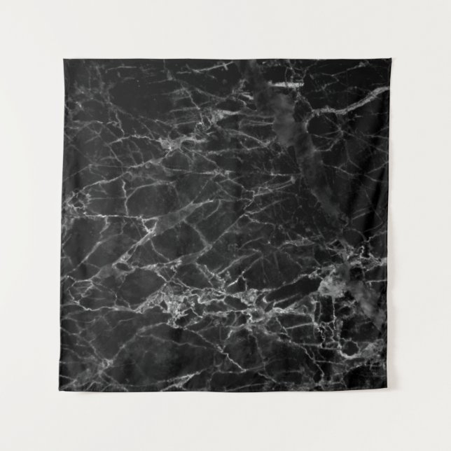 Tapiz Piedra de fondo de textura negra (Anverso)
