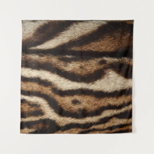 Tapiz Pieles leopardo nubladas, patrón exótico.