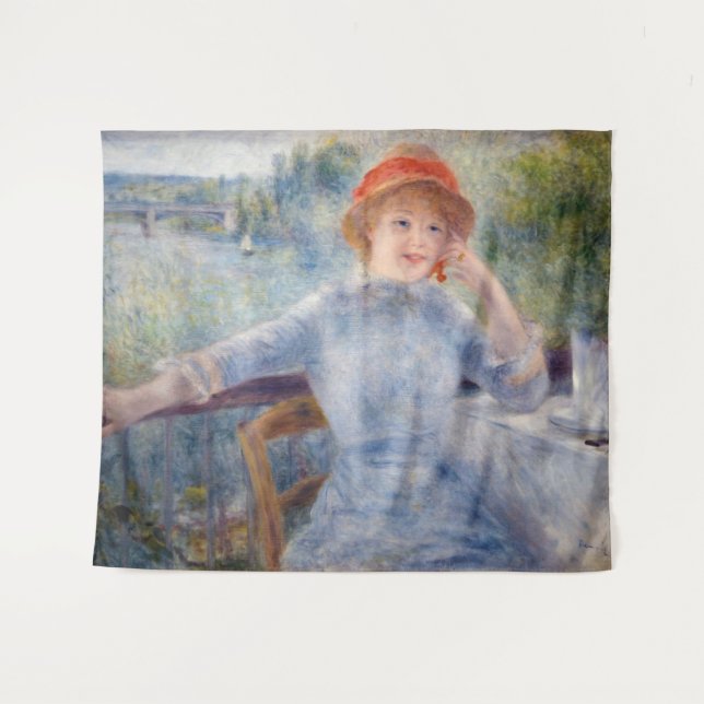 Tapiz Pierre Auguste Renoir - Alphonsine Fournaise (Anverso (horizontal))