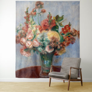 Tapiz Pierre-Auguste Renoir - Flores en una plaza
