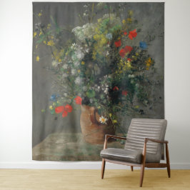 Tapiz Pierre-Auguste Renoir - Flores en una plaza 1866