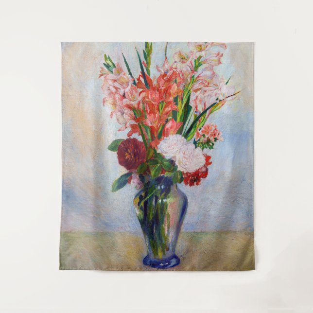 Tapiz Pierre-Auguste Renoir - Gladioli (Anverso)