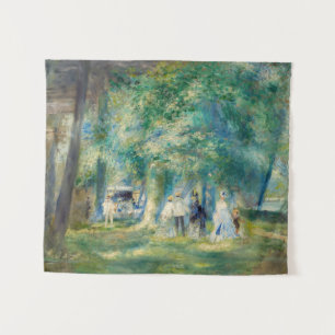 Tapiz Pierre-Auguste Renoir - La Fiesta en Saint-Cloud