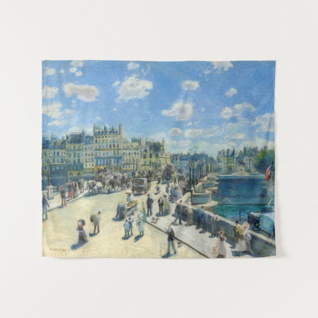 Tapiz Pierre-Auguste Renoir - París, Pont-Neuf (Anverso (horizontal))