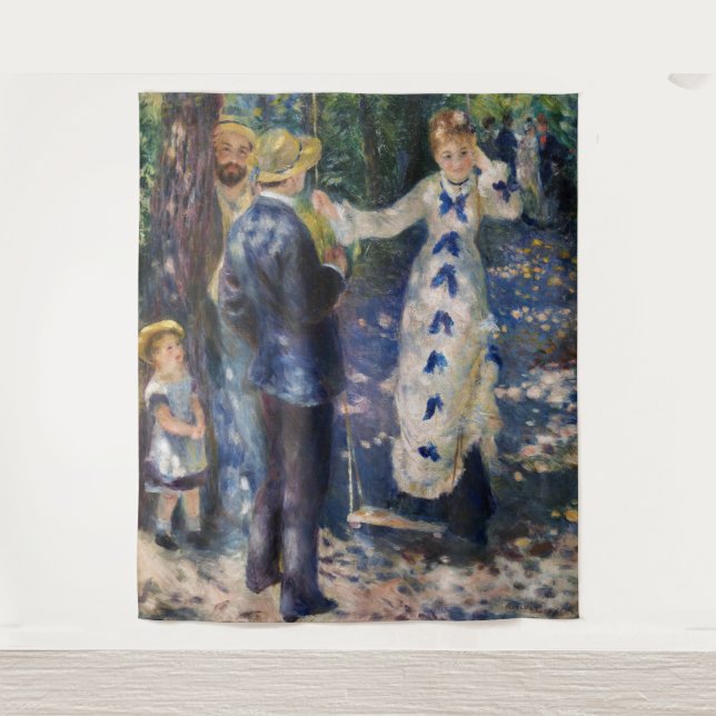 Tapiz Pierre-Auguste Renoir - The Swing (Anverso)