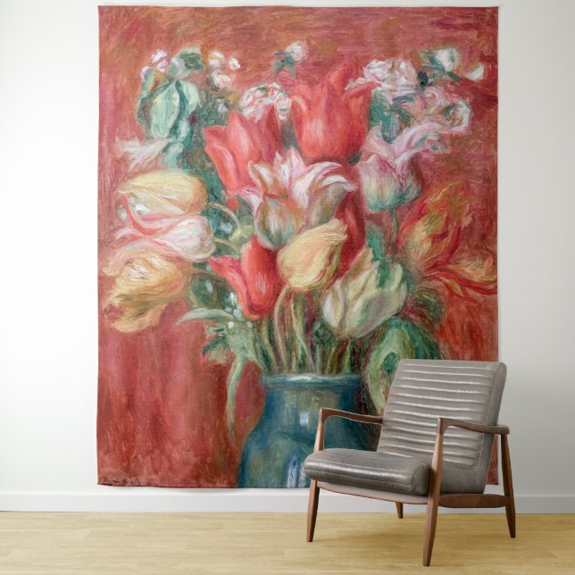 Tapiz Pierre-Auguste Renoir - Tulip Bouquet (In situ)