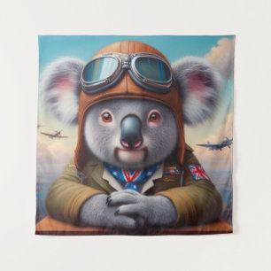 Tapiz Piloto de avión de Koala