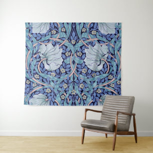 Tapiz Pimpernel Blue, William Morris
