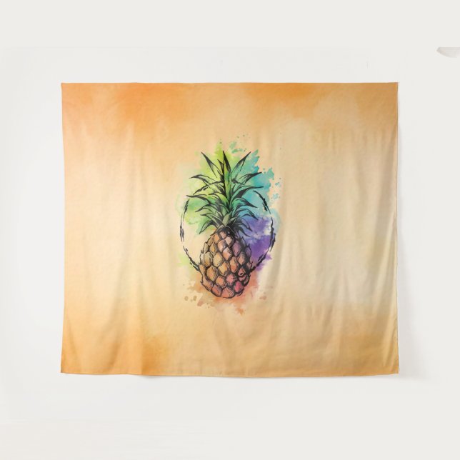 Tapiz Piña (Anverso (horizontal))