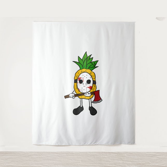 Tapiz Piña de Halloween (Anverso)
