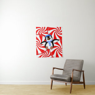 Tapiz Pingüino Navidad Tapestries
