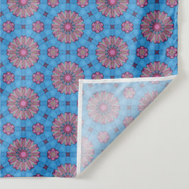 Tapiz Pink Floral Art