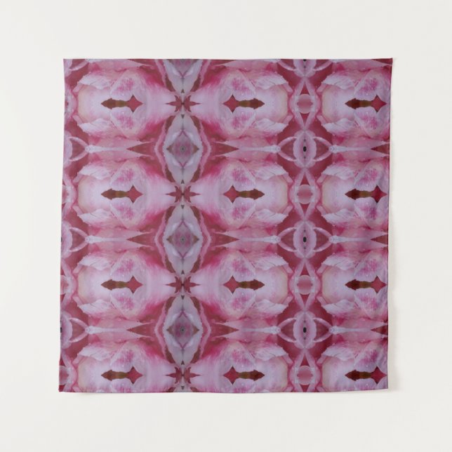 Tapiz Pink Tulip Ikat (Anverso)