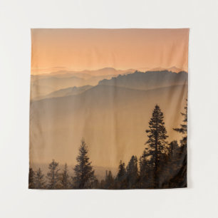 TAPIZ PINOS VERDES EN MONTAÑA DURANTE EL DÍA