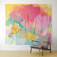 pintado con un pincel