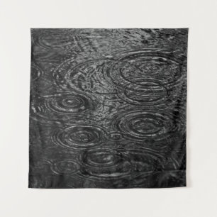 TAPIZ PINTURA ABSTRACTA EN BLANCO Y NEGRO