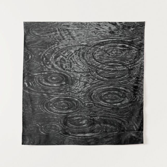 TAPIZ PINTURA ABSTRACTA EN BLANCO Y NEGRO (Anverso)