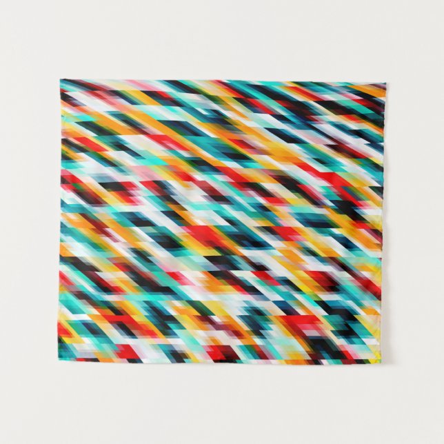 Tapiz Pintura abstracta multicolor (Anverso (horizontal))