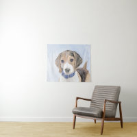 Pintura Beagle - Arte Perro Original Cuto