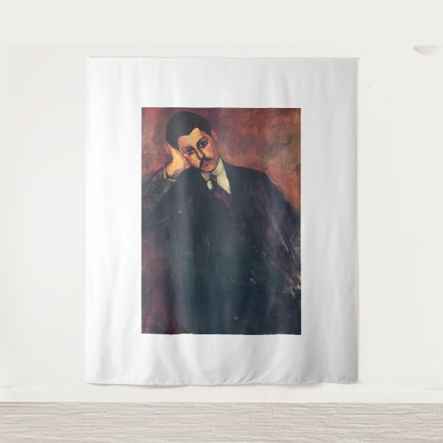 Tapiz pintura de Amedeo Modigliani (Anverso)