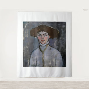 Tapiz pintura de arte de Amedeo Modigliani