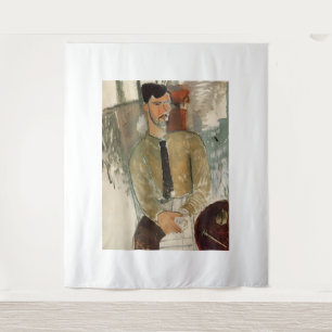 Tapiz pintura de arte de Amedeo Modigliani