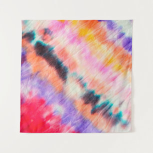 Tapiz Pintura De Arte Sucio Azul. Textura de tintes. Púr