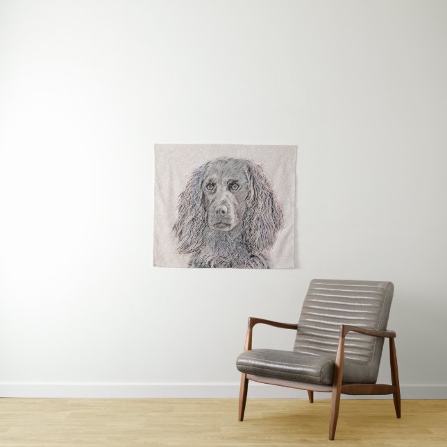 Tapiz Pintura de Boykin Spaniel - Arte de Perro Original (In situ (horizontal))