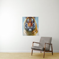 Pintura de cara de tigre - Sorprendente obra de ar