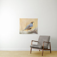 Pintura de codorniz de Gambrel - Arte original de 