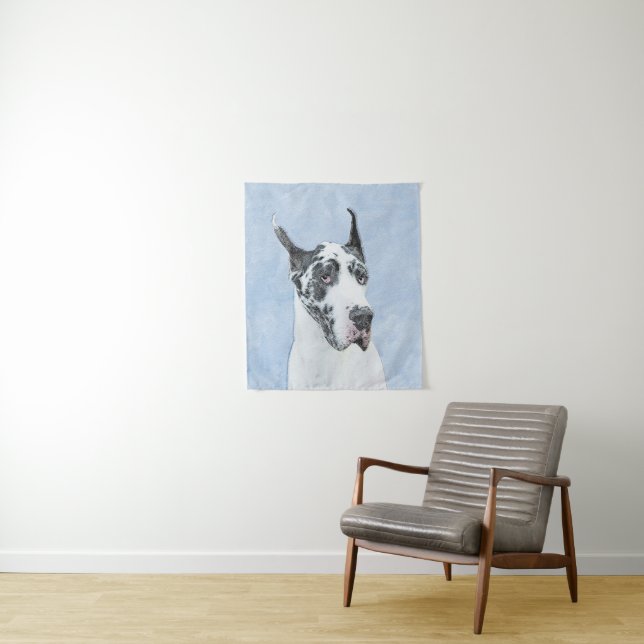 Tapiz Pintura de gran dano (Harlequin) - Arte original d (In situ)