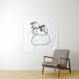 Tapiz Pintura de nieve