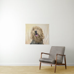 Tapiz Pintura de otros lugares - Arte de perros original