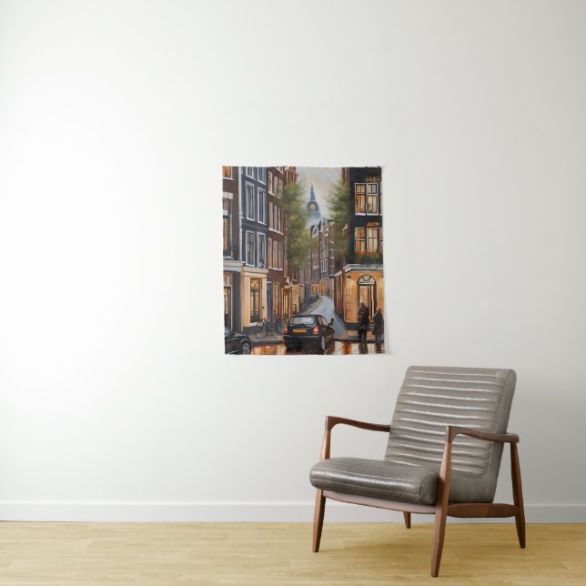 Tapiz Pintura del óleo de Ámsterdam (In situ)