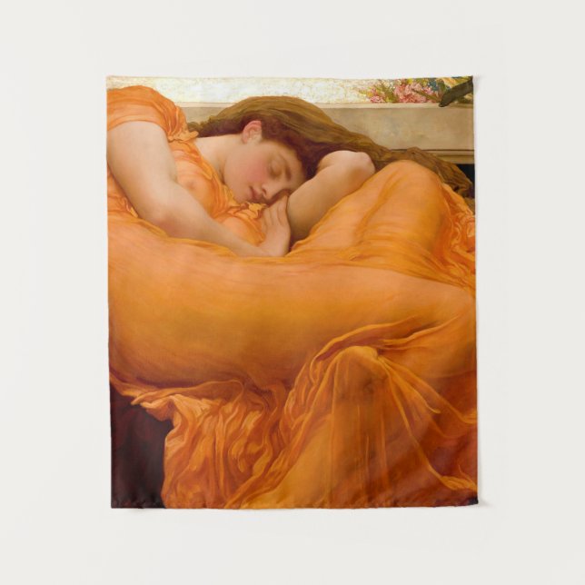 Tapiz Pintura Flamante De Junio De Frederic Leighton (Anverso)