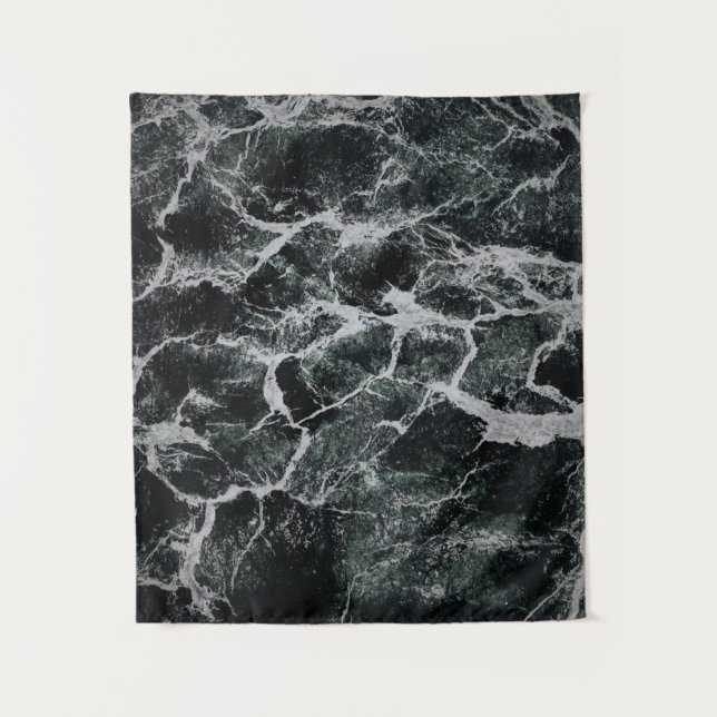 Tapiz Pintura gris y negro (Anverso)