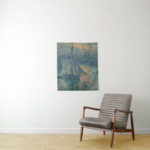 Tapiz Pintura Impresionismo Marino Amanecer Monet