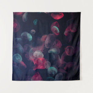 TAPIZ PINTURA JELLYFISH DE COLOR ASORDINADO